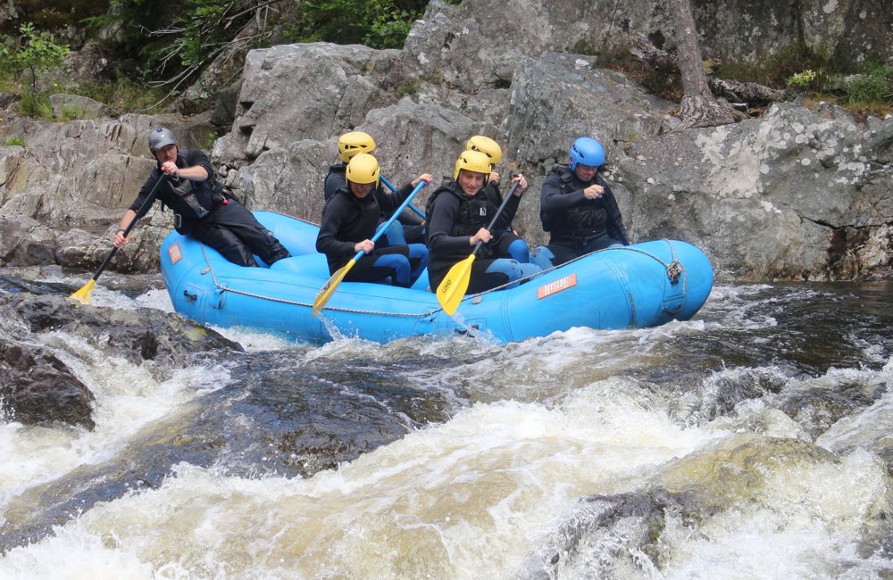 White Water Rafting Activity Scotland